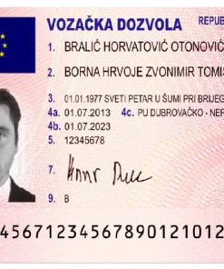 Buy Croatia Driving License Online