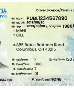 Buy Nova Scotia Driving License Online