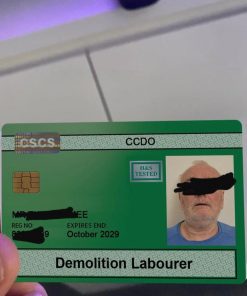Buy CCDO Cards for Construction Industry Compliance