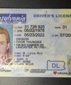 Buy Pennsylvania Driving License Online