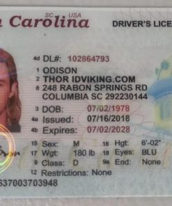 Buy South Carolina Driving License Online