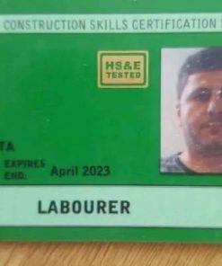 Buy Green CSCS Card online