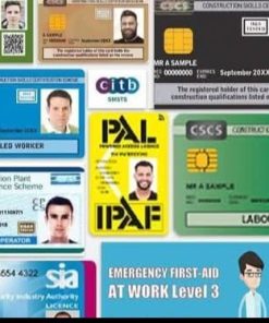 Buy All UK Work Cards & Certificates